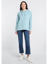 ELBSAND Bluza "Maika" w kolorze błękitnym rozmiar: M. Niebieskie bluzy z kapturem ELBSAND, m, bez wzorów, z bawełny, z kapturem. Za 173.99 zł.