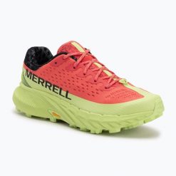 Buty do biegania damskie Merrell Agility Peak 5. Brązowe buty do biegania Merrell, bez wzorów, bez zapięcia, do biegania. Za 599.99 zł.