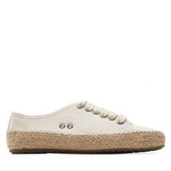 Espadryle EMU Australia. Brązowe espadryle Emu Australia, bez wzorów, bez obcasa. Za 219.99 zł.