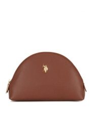 U.S. Polo Assn. Kosmetyczka BIUXT8384WVP Brązowy. Brązowe torebki klasyczne U.S. Polo Assn., bez wzorów, z tworzywa sztucznego, bez dodatków. Za 149.99 zł.
