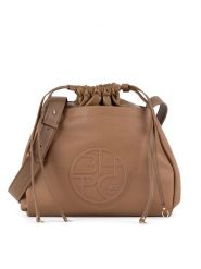 Beverly Hills Polo Club Torebka BHPC-K-039-06 Brązowy. Brązowe torebki klasyczne Beverly Hills Polo Club, bez wzorów, z materiału, bez dodatków. Za 249.99 zł.