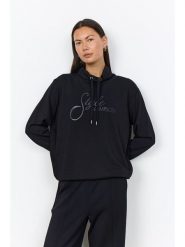 Soyaconcept Bluza "Banu" w kolorze czarnym rozmiar: M. Czarne bluzy Soyaconcept, m, bez wzorów, bez ramiączek, bez kaptura. Za 169.95 zł.