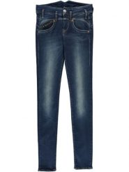 Herrlicher Dżinsy "Pearl" - Slim fit - w kolorze granatowym rozmiar: W24/L32. Niebieskie jeansy Herrlicher, l, z aplikacjami, klasyczne. Za 132.36 zł.