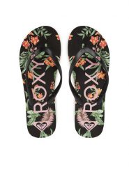 Roxy Japonki ARJL100869 Czarny. Czarne japonki Roxy, bez wzorów, z tworzywa sztucznego. Za 89.99 zł.