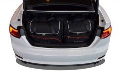 Torby Do Bagażnika Audi A5 Coupe 2017-2024 5Szt Kjust. Czarne torby podróżne KJUST, bez wzorów, z kauczuku. Za 1,581.00 zł.