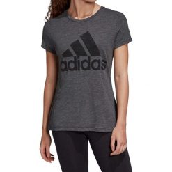 Koszulka sportowa damska Adidas Winners. Szare t-shirty sportowe adidas, xs, bez wzorów, z bawełny, bez ramiączek. Za 91.00 zł.