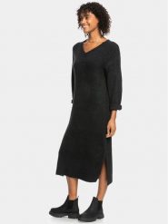 Roxy Sukienka dzianinowa Winter Escape Ktdr ERJKD03449 Szary Regular Fit. Szare sukienki Roxy, xl, bez wzorów, z dzianiny, bez kołnierzyka, bez ramiączek. Za 269.99 zł.