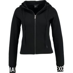 Armani Exchange Bluza rozpinana black. Czarne bluzy marki Armani Exchange, z bawełny. W wyprzedaży za 407.20 zł.