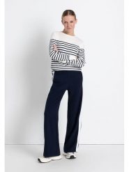 More & More Sweter w kolorze kremowo-granatowym rozmiar: 36. Brązowe swetry More & More, bez wzorów, bez ramiączek. Za 86.99 zł.