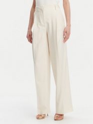 Simona Corsellini Spodnie materiałowe P25CPPA01901 Écru Relaxed Fit. Spodnie materiałowe SIMONA CORSELLINI, bez wzorów, z materiału. Za 839.99 zł.