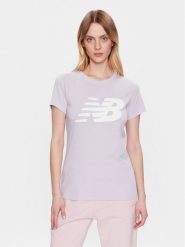New Balance T-Shirt Classic Flying Nb Graphic WT03816 Fioletowy Athletic Fit. Fioletowe t-shirty New Balance, xs, bez wzorów, z syntetyku, bez kołnierzyka, bez ramiączek. Za 79.99 zł.