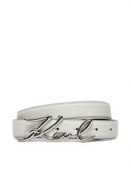 KARL LAGERFELD Pasek Damski 205W3103 Écru. Paski KARL LAGERFELD, bez wzorów, ze skóry. Za 369.99 zł.