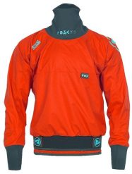 Kurtka kajakowa na wyprawy wodne unisex Peak Semi Long wodoodporna. Czerwone kurtki PEAK PADDLESPORTS, m, bez wzorów, z materiału, bez kaptura. Za 1,120.00 zł.