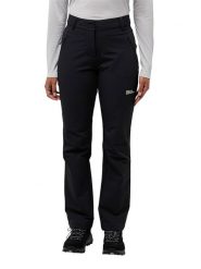 Jack Wolfskin Spodnie funkcyjne "Activate Thermic" w kolorze czarnym rozmiar: 44/S. Czarne spodnie dresowe Jack Wolfskin, bez wzorów, z materiału. Za 321.39 zł.