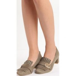 Khaki Czółenka Nigella. Czółenka marki Born2be. Za 59.99 zł.