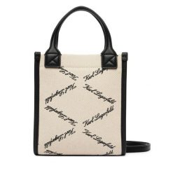 Torebka KARL LAGERFELD. Brązowe torebki klasyczne KARL LAGERFELD, bez wzorów, klasyczne, bez dodatków. Za 649.99 zł.