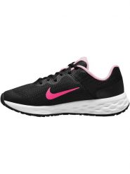 Nike Buty "Revolution 6" w kolorze czarnym do biegania rozmiar: 37,5. Czarne buty do biegania Nike, bez wzorów, bez zapięcia, do biegania. Za 176.50 zł.