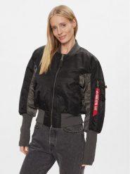 Alpha Industries Kurtka bomber MA-1 Cyber 108008 Czarny Regular Fit. Czarne kurtki Alpha Industries, xl, bez wzorów, z syntetyku, bez kaptura. Za 509.99 zł.