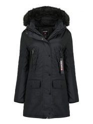 ANAPURNA Parka "Cortinana" w kolorze czarnym rozmiar: XL. Czarne płaszcze ANAPURNA, xl, bez wzorów, bez kaptura. Za 303.78 zł.