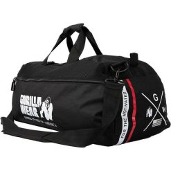 Norris Hybrid Gym Bag/Plecak - Czarny. Czarne plecaki GORILLA WEAR, bez wzorów, bez dodatków. Za 342.00 zł.