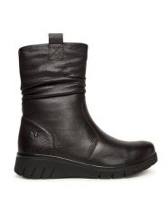 Caprice Botki 9-26455-45 Brązowy. Brązowe botki Caprice, bez wzorów, ze skóry, bez obcasa, na płaskiej podeszwie, bez zapięcia. Za 589.99 zł.