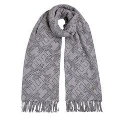 Szalik Tommy Hilfiger. Szare szaliki i kominy Tommy Hilfiger, bez wzorów. Za 459.99 zł.