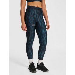 Damskie legginsy Hummel AOP Hiit Intensity. Niebieskie legginsy Hummel, bez wzorów, sportowe. Za 300.50 zł.