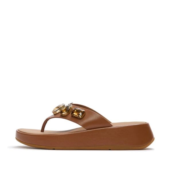 Klapki damskie FitFlop F-Mode Ultra. Szare klapki FIT FLOP, bez wzorów, z materiału, eleganckie, bez obcasa, bez zapięcia. Za 822.00 zł.