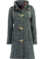 Geographical Norway Płaszcz polarowy "Tantastique" w kolorze niebieskim rozmiar: L. Niebieskie płaszcze Geographical Norway, l, z aplikacjami, z polaru, bez kaptura. Za 266.66 zł.