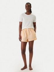 Calvin Klein Underwear Piżama LV00QS7655 Pomarańczowy jasny Regular Fit. Brązowe piżamy Calvin Klein Underwear, m, bez wzorów, z bawełny, bez kołnierzyka, bez ramiączek. Za 269.99 zł.