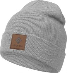 Urban Ace - unisexowa zimowa czapka typu beanie, one size - szara. Szare czapki zimowe Erima, bez wzorów, z dzianiny. Za 122.99 zł.