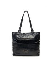 Monnari Torebka TORIMP0-24J-BAG4800-K020D000-R00 Czarny. Czarne shopper bag Monnari, bez wzorów, ze skóry, bez dodatków. Za 79.99 zł.