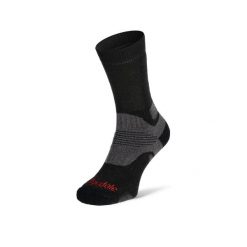 Skarpety trekkingowe Bridgedale Hike Mid Merino P Boot. Czarne skarpetki Bridgedale, bez wzorów, z elastanu. Za 93.99 zł.