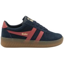 Sneakersy damscy Gola Grandslam Suede Trainer. Brązowe buty sportowe lifestyle Gola, bez wzorów, sportowe, bez zapięcia. Za 453.50 zł.