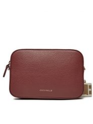 Coccinelle Torebka MN5 Tebe E5 MN5 55 I1 01 Bordowy. Czerwone listonoszki Coccinelle, bez wzorów, ze skóry, bez dodatków. Za 469.99 zł.