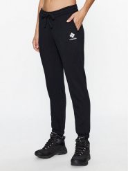 Columbia Spodnie dresowe Trek™ Jogger Czarny Regular Fit. Czarne spodnie dresowe Columbia, bez wzorów, z dresówki. Za 279.99 zł.