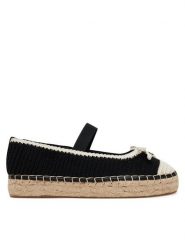 Guess Espadryle FLJJON FAB02 Czarny. Czarne espadryle Guess, z aplikacjami, z materiału, bez obcasa. Za 319.99 zł.