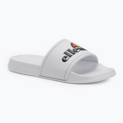 Klapki damskie Ellesse Duke. Białe klapki Ellesse, bez wzorów, sportowe, bez obcasa, bez zapięcia. Za 56.99 zł.