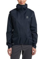 Haglöfs Kurtka przeciwdeszczowa "L,I,M GTX II" w kolorze granatowym rozmiar: XL. Niebieskie kurtki przeciwdeszczowe Haglöfs, l, bez wzorów, bez kaptura, outdoorowe. Za 630.93 zł.