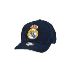 Real Madryt czapka z daszkiem Junior Cap 12TH. Niebieskie czapki z daszkiem Real Madrid, bez wzorów, sportowe. W wyprzedaży za 111.88 zł.