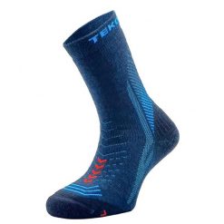 Skarpety sportowe z wełny Merino Teko ecoHIKE Medium Full Cushion Hiking 3.0. Niebieskie skarpetki TEKO, bez wzorów, z wełny. Za 70.99 zł.