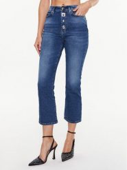 Pinko Jeansy 100115 A0FM Niebieski Bootcut Fit. Niebieskie jeansy Pinko, bez wzorów, z bawełny. Za 659.99 zł.