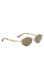 MICHAEL Michael Kors Okulary przeciwsłoneczne 0MK1181 10144T Brązowy. Brązowe okulary przeciwsłoneczne MICHAEL Michael Kors, bez wzorów, plastikowe. Za 909.99 zł.