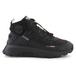 Buty Palladium Thunder Mid Protect Wp+ 74394-008-M Black czarne. Czarne buty treningowe bez wzorów, bez zapięcia. Za 898.36 zł.