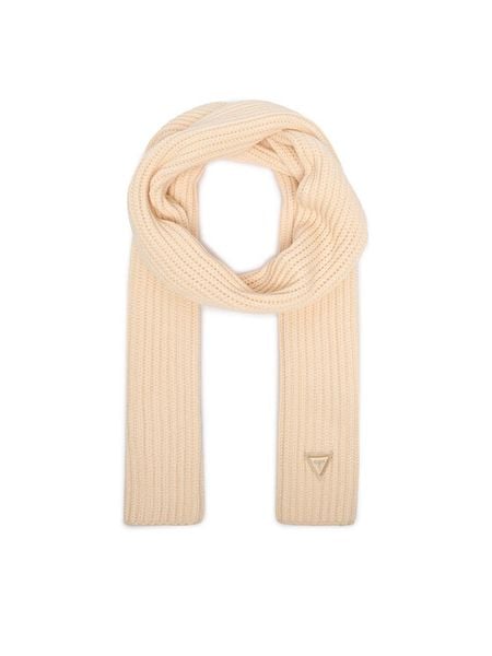 Guess Szalik AW5624 VIS03 Beżowy. Brązowe szaliki i kominy Guess, z aplikacjami, z wiskozy. Za 234.99 zł.