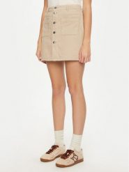 JDY Spódnica trapezowa 15220695 Brązowy Regular Fit. Brązowe spódnice JDY, l, bez wzorów, z bawełny, trapezowe. Za 59.99 zł.