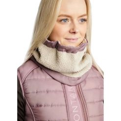 Szalik damski teddy Montar Ebba. Zielone szaliki i kominy MONTAR, bez wzorów, z materiału, eleganckie. Za 156.00 zł.