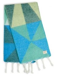 Barts szalik tkany - Kristinn Kobiety Sztuczne włókno niebieski|zielony, ONE SIZE. Niebieskie szaliki i kominy Barts, bez wzorów, z włókna. Za 159.95 zł.