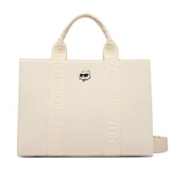 Torebka KARL LAGERFELD. Białe torebki klasyczne KARL LAGERFELD, bez wzorów, klasyczne, bez dodatków. Za 549.99 zł.