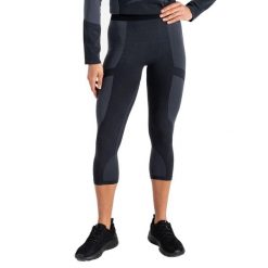 Legginsy Damskie In The Zone II Panel 3/4. Czarne legginsy Dare 2b, bez wzorów, z materiału. Za 100.99 zł.